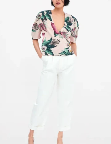 Camasa Zara, model floral