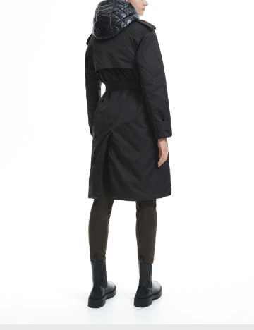 Geaca Reserved, negru Negru