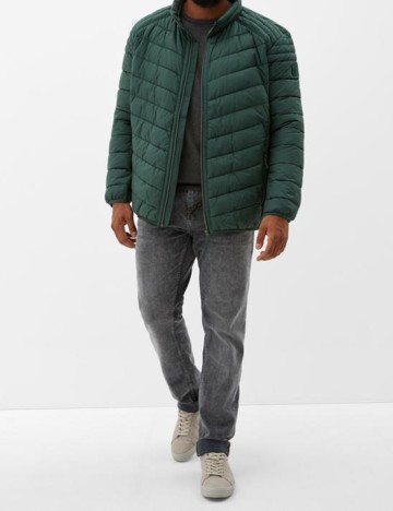 Geaca s.Oliver Plus Size Men, verde