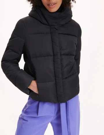 Geaca Reserved, negru Negru