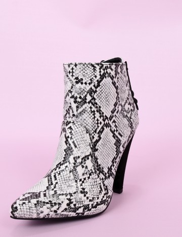 Botine Shoedazzle, imprimeu sarpe