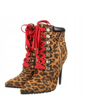 Botine Shoedazzle, animal print