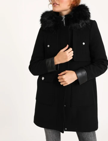 Palton Pimkie, negru