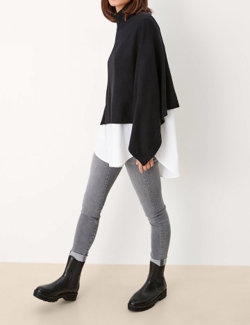 Poncho s.Oliver, negru