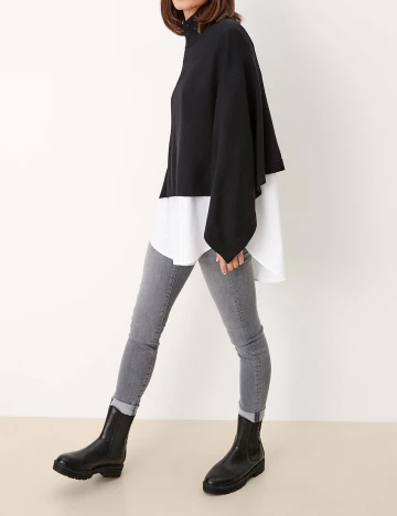 Poncho s.Oliver, negru