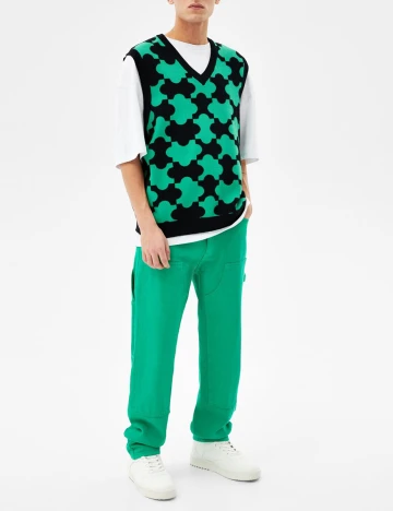 Vesta Bershka, negru