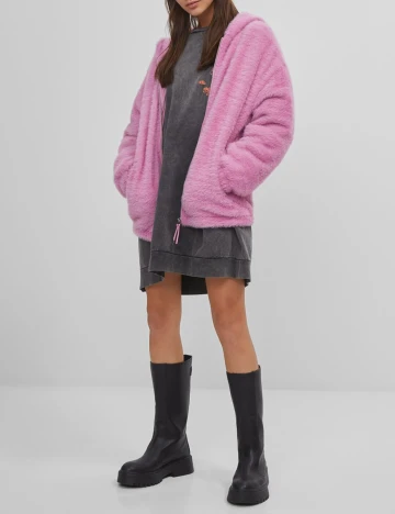 Hanorac Bershka, roz