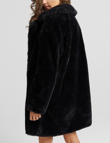 Palton Bershka, negru