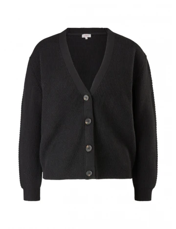 Cardigan s.Oliver, negru