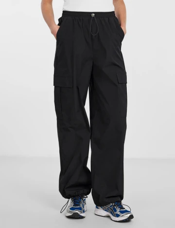 Pantaloni Pieces, negru