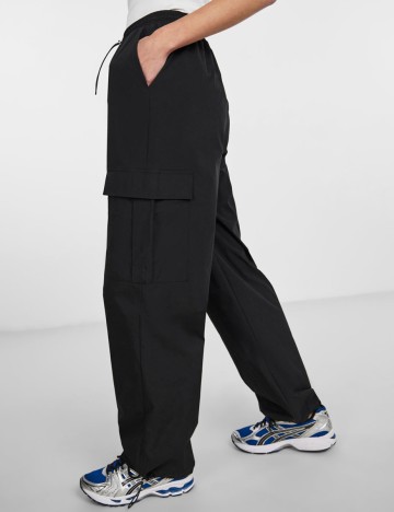 Pantaloni Pieces, negru