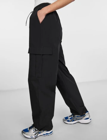Pantaloni Pieces, negru
