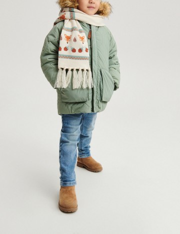 Geaca Reserved, verde, 1,5-2 ANI