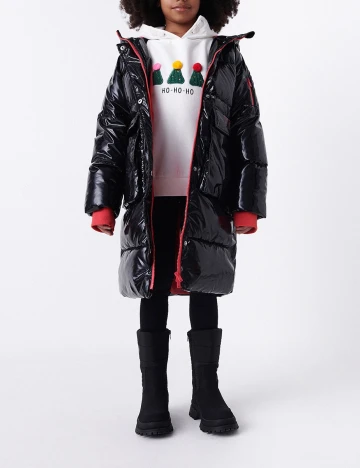 Geaca Reserved, negru Negru