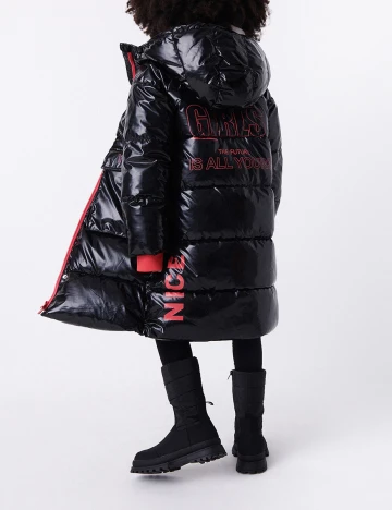 Geaca Reserved, negru Negru