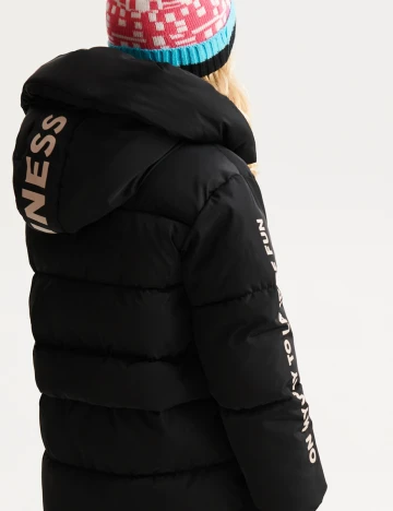 Geaca Reserved, negru Negru