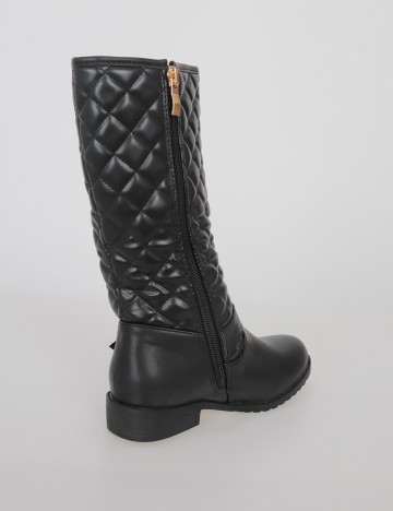 Cizme Shein Kids, negru