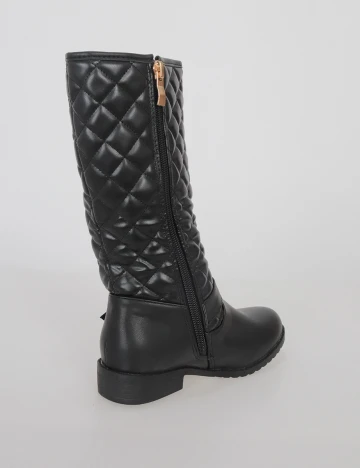 Cizme Shein Kids, negru
