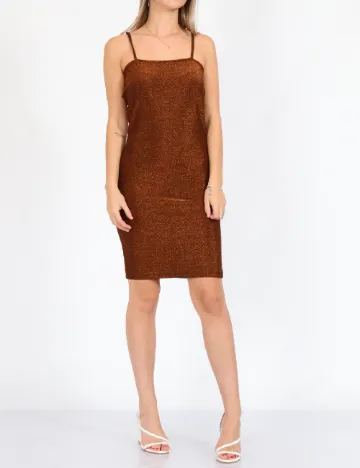 Rochie scurta Vila, maro Maro