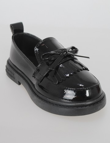 Mocasini Shein Kids, negru