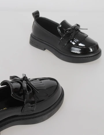 Mocasini Shein Kids, negru