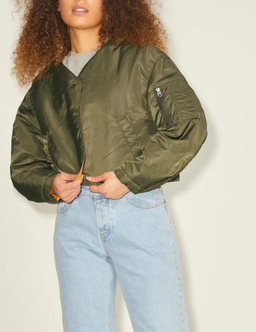 Geaca Jack&Jones, verde olive