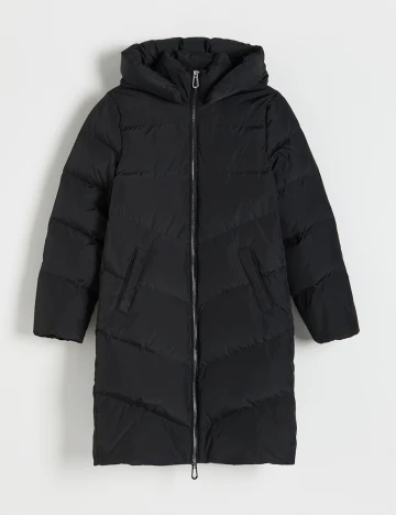Geaca Reserved, negru Negru