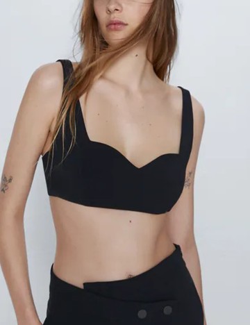 Bustiera Zara, negru