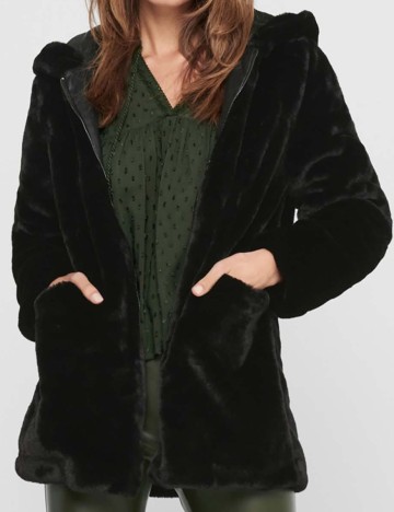 Palton Only, negru