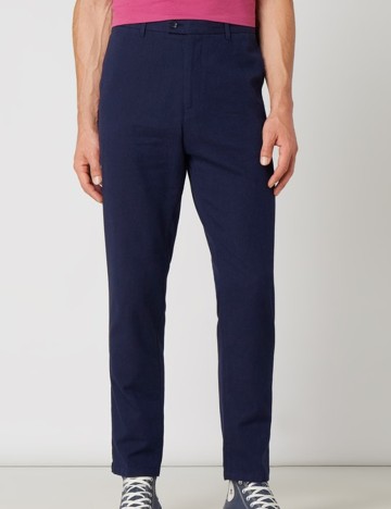 Pantaloni s.Oliver, bleumarin, 50