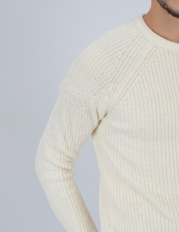 Pulover Redefined Rebel, crem