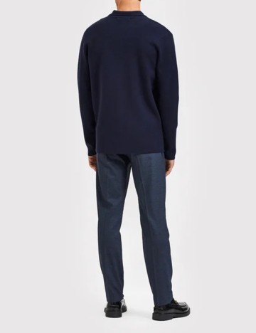 Pulover Selected, bleumarin