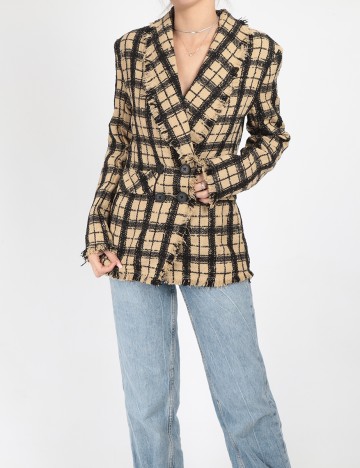 Sacou SHEIN, bej, XS