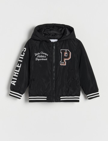 Geaca Reserved, negru, 1,5-2 ANI