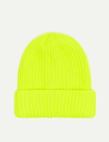 Caciula Sinsay, galben neon