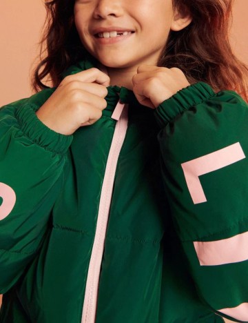 Geaca Reserved, verde