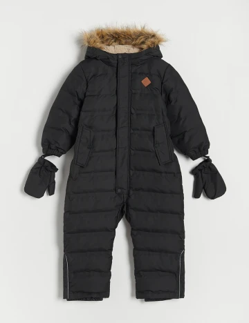 Combinezon Reserved, negru Negru