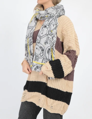 Esarfa s.Oliver, gri