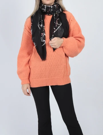 Esarfa s.Oliver, negru
