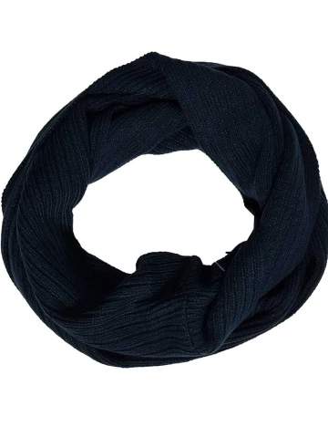 Fular circular Jack&Jones, bleumarin