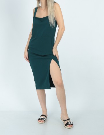 
						Rochie scurta SHEIN, verde inchis, L