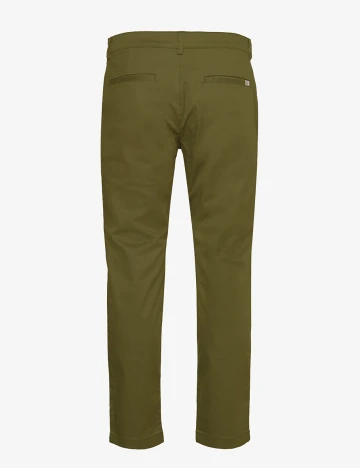 Pantaloni Selected, verde Verde