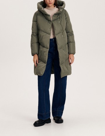 Geaca Reserved, verde