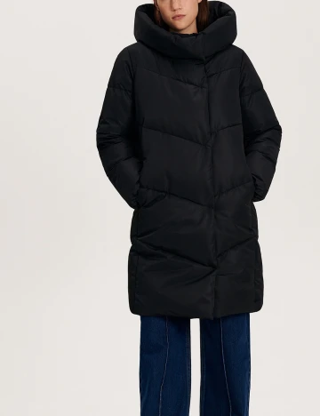 Geaca Reserved, negru Negru