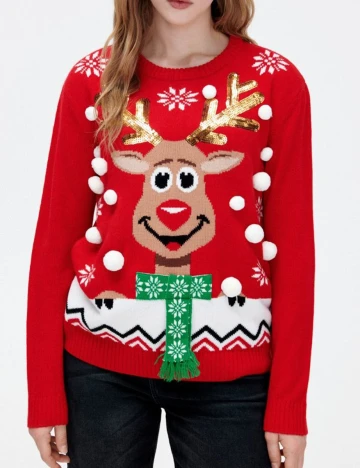Pulover CROPP, rosu