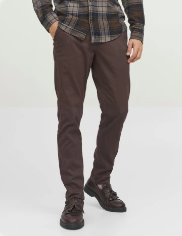 Pantaloni Jack&Jones, maro Maro