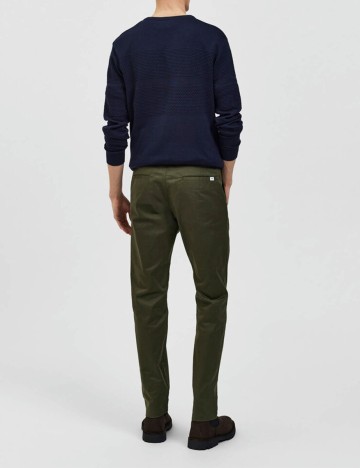 Pantaloni Selected, verde