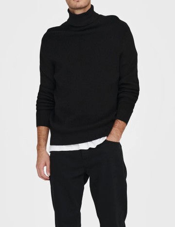 Pulover Only, negru