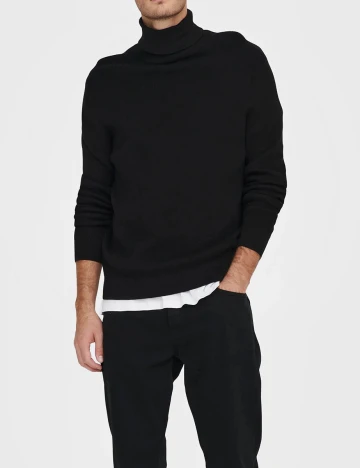 Pulover Only, negru