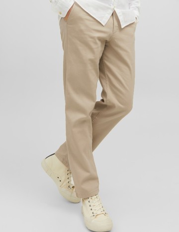 Pantaloni Jack&Jones, crem